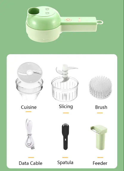 Multifunctional Electric Vegetable Cutter